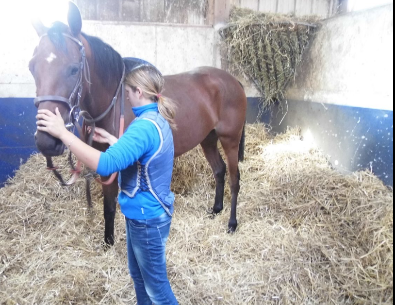 julie avec sa lad